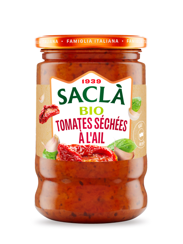 Tomates Séchées et Ail Bio — 190g
