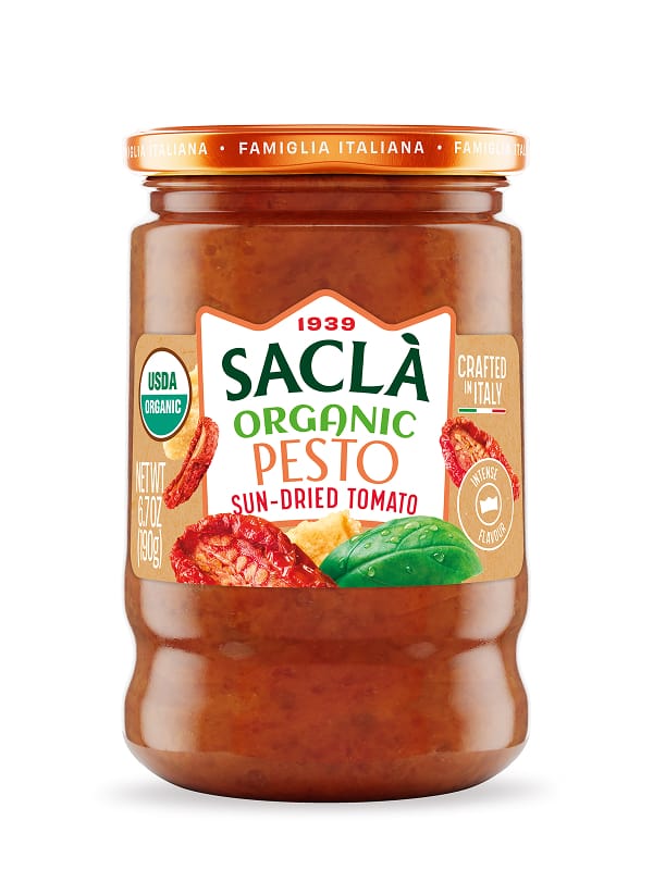 Bio Pesto van Zongedroogde Tomaten — 190 g