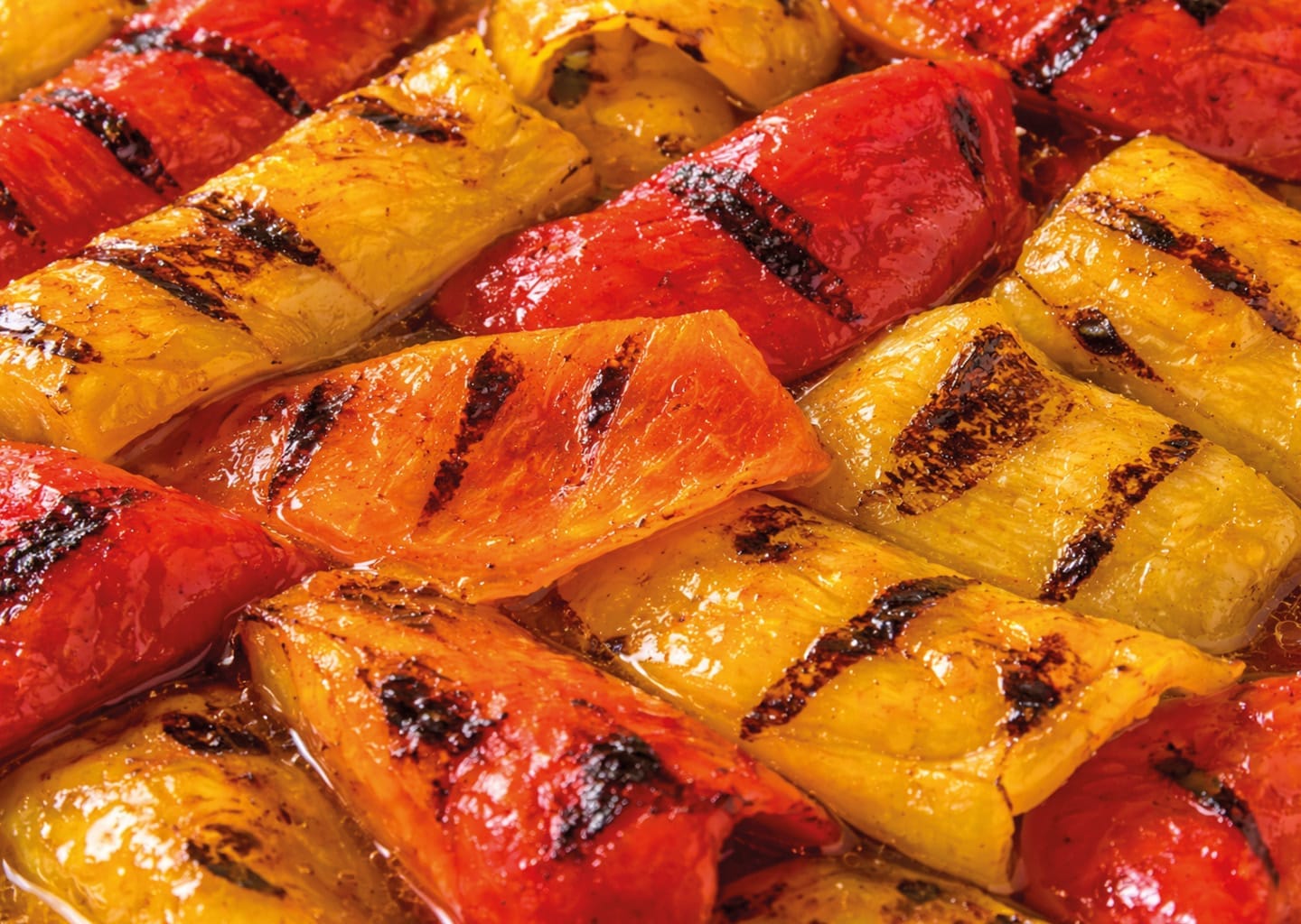 Gegrilde Paprika’s